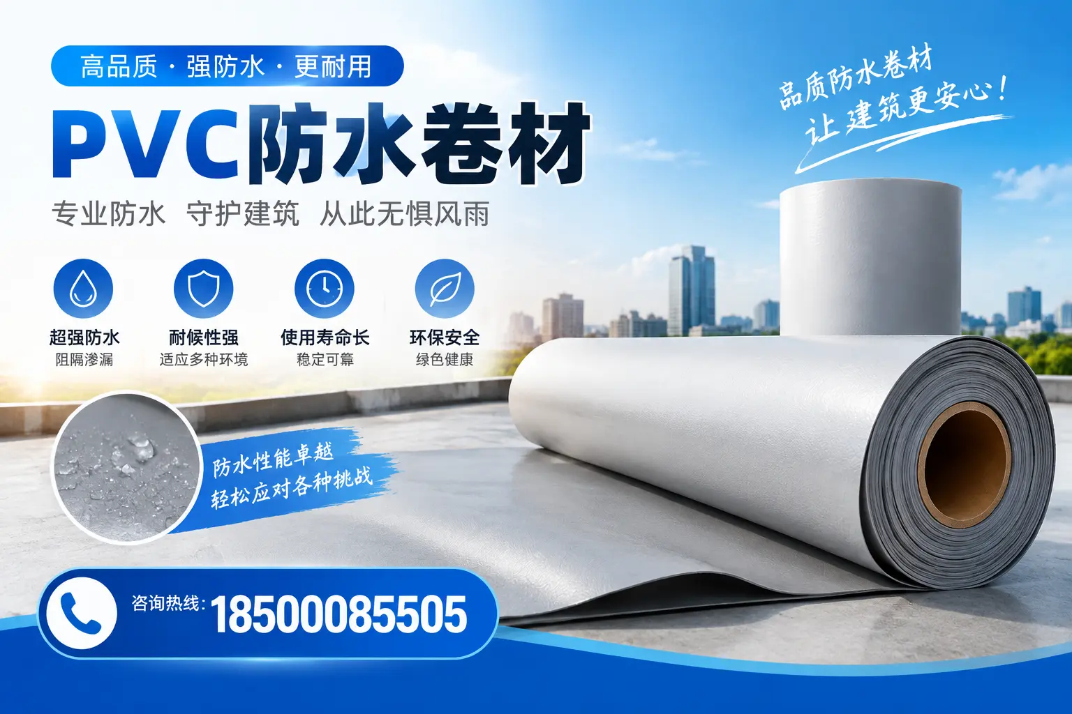 如何选择高质量的PVC防水卷材？阳泉消费者必看指南